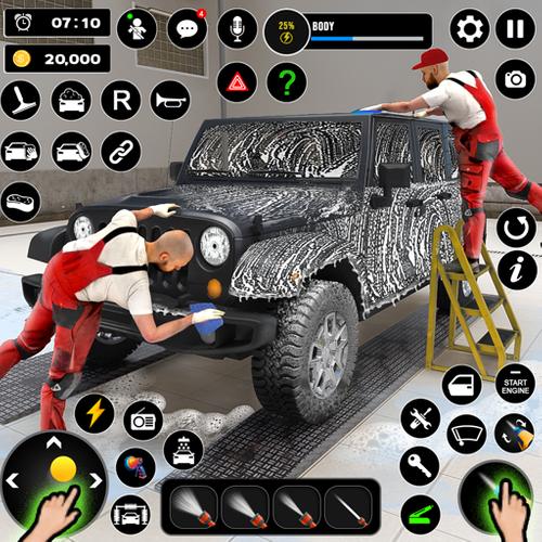 Car Wash Games - Car Games 3D スクリーンショット 0