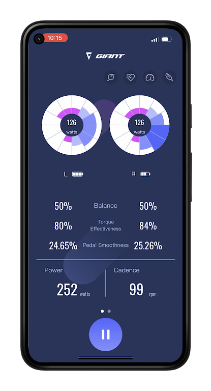 Schermata RideLink App 2