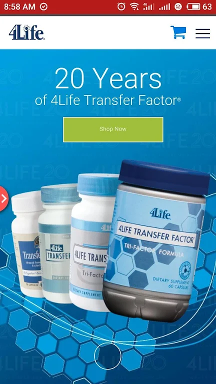 4Life Login 스크린샷 1