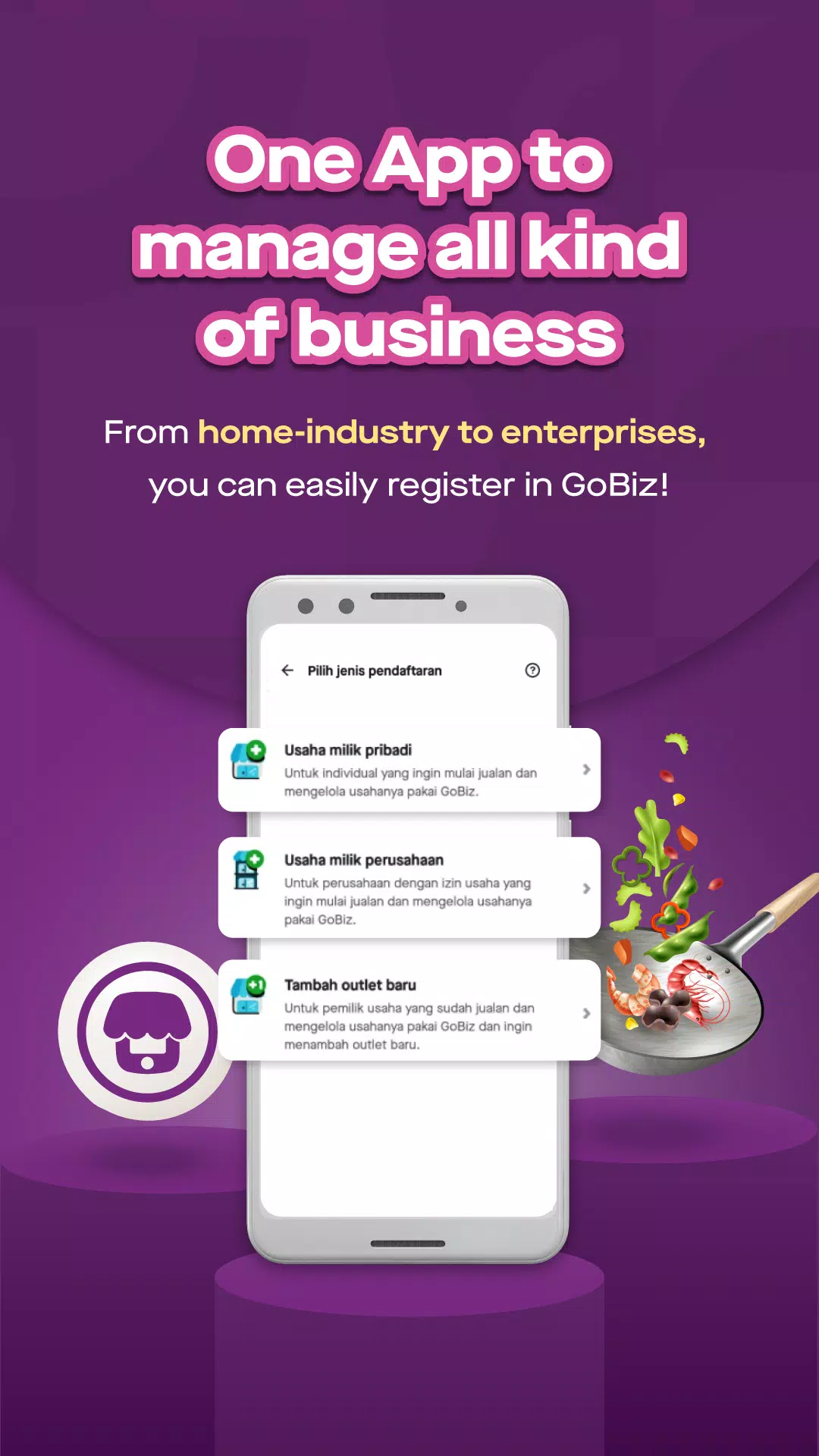 GoBiz - GoFood Merchant App Screenshot 1