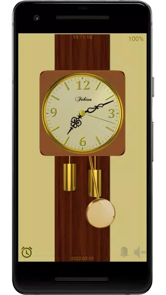 Modern Pendulum Wall Clock Скриншот 0