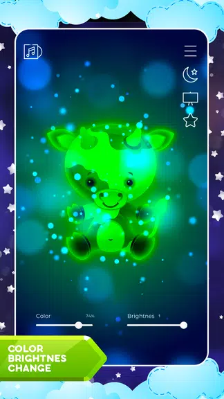 Baby night light - lullabies w Screenshot 3