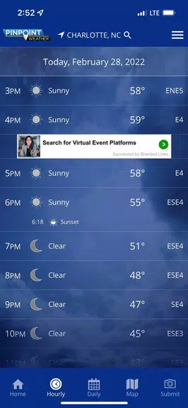 QC News Pinpoint Weather ภาพหน้าจอ 1