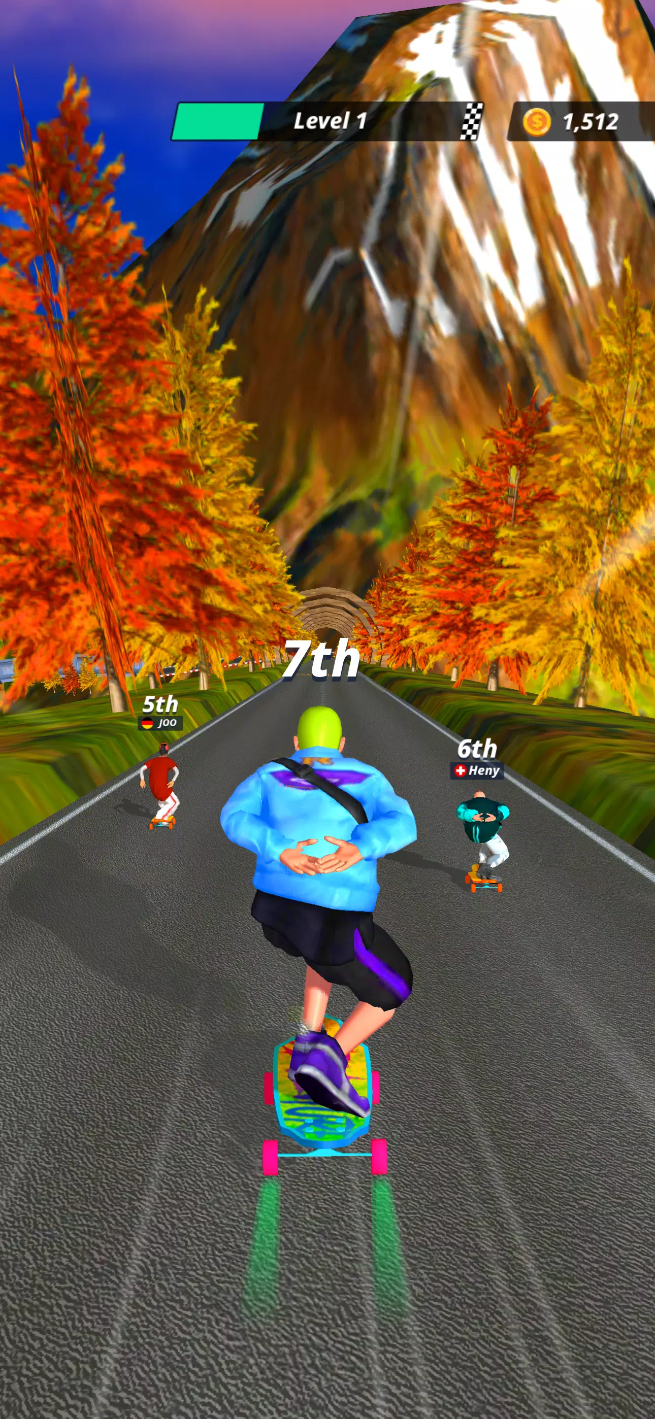 Downhill Racer Скриншот 1