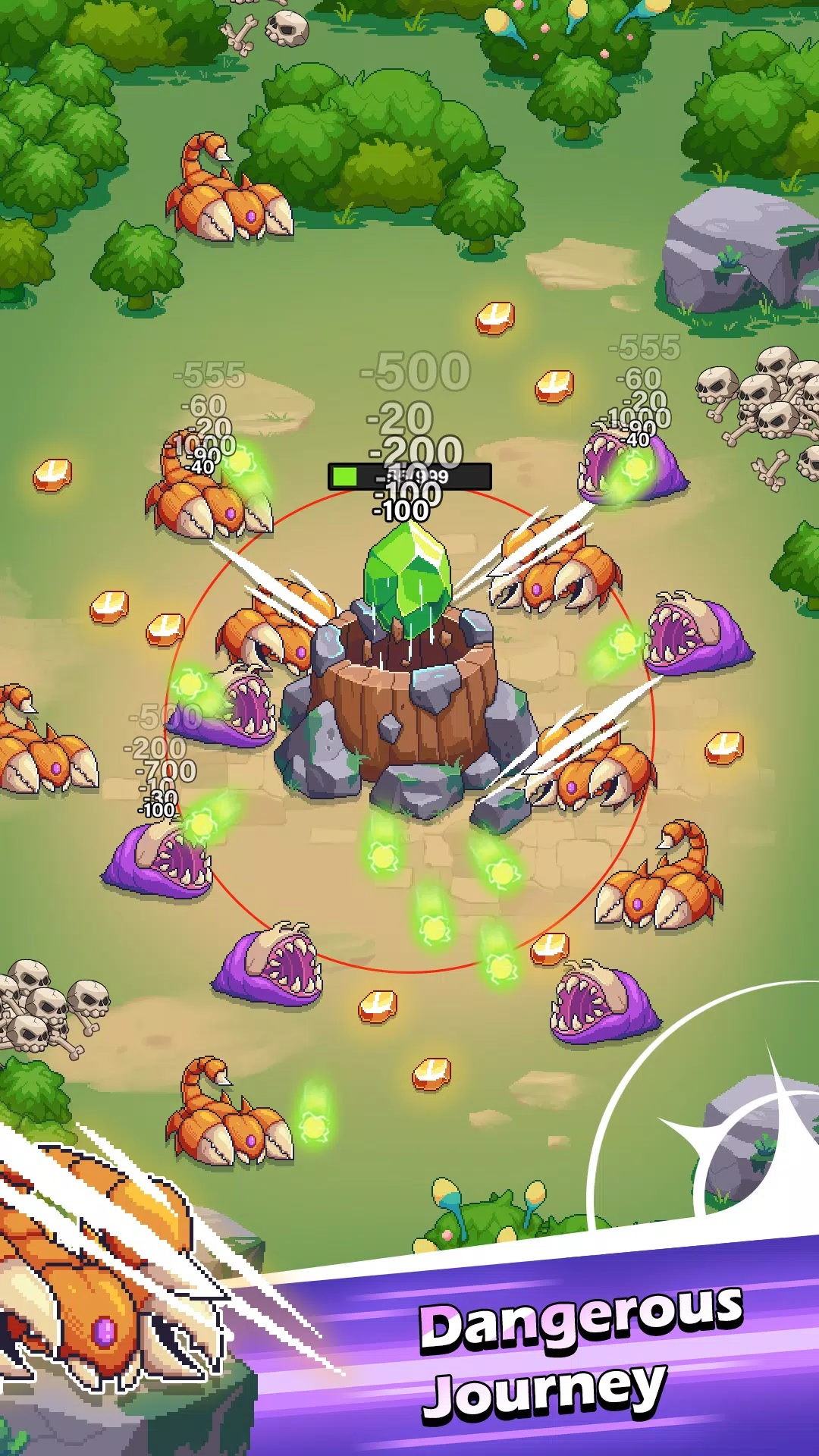 Pixel Defense: Idle TD ภาพหน้าจอ 0