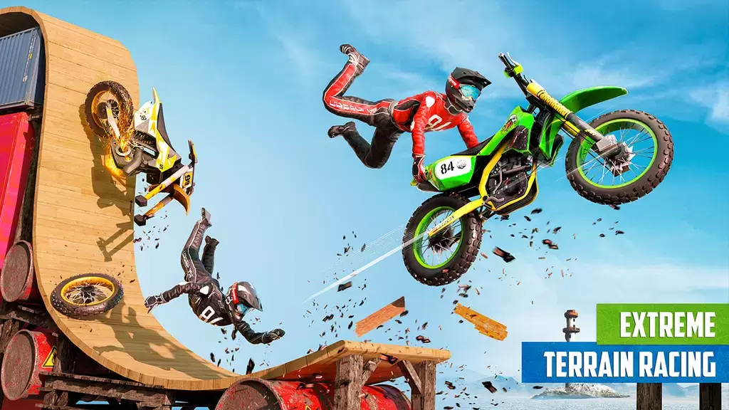 Bike Stunt Heroes: Bike Games Captura de pantalla 1