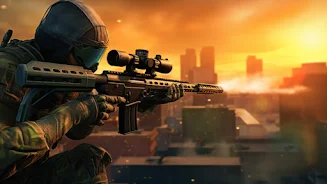 Sniper Shooter offline Game ဖန်သားပြင်ဓာတ်ပုံ 1