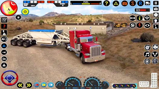 American Cargo Truck Games Sim スクリーンショット 2