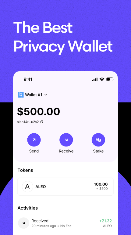 Leo Wallet Captura de tela 1