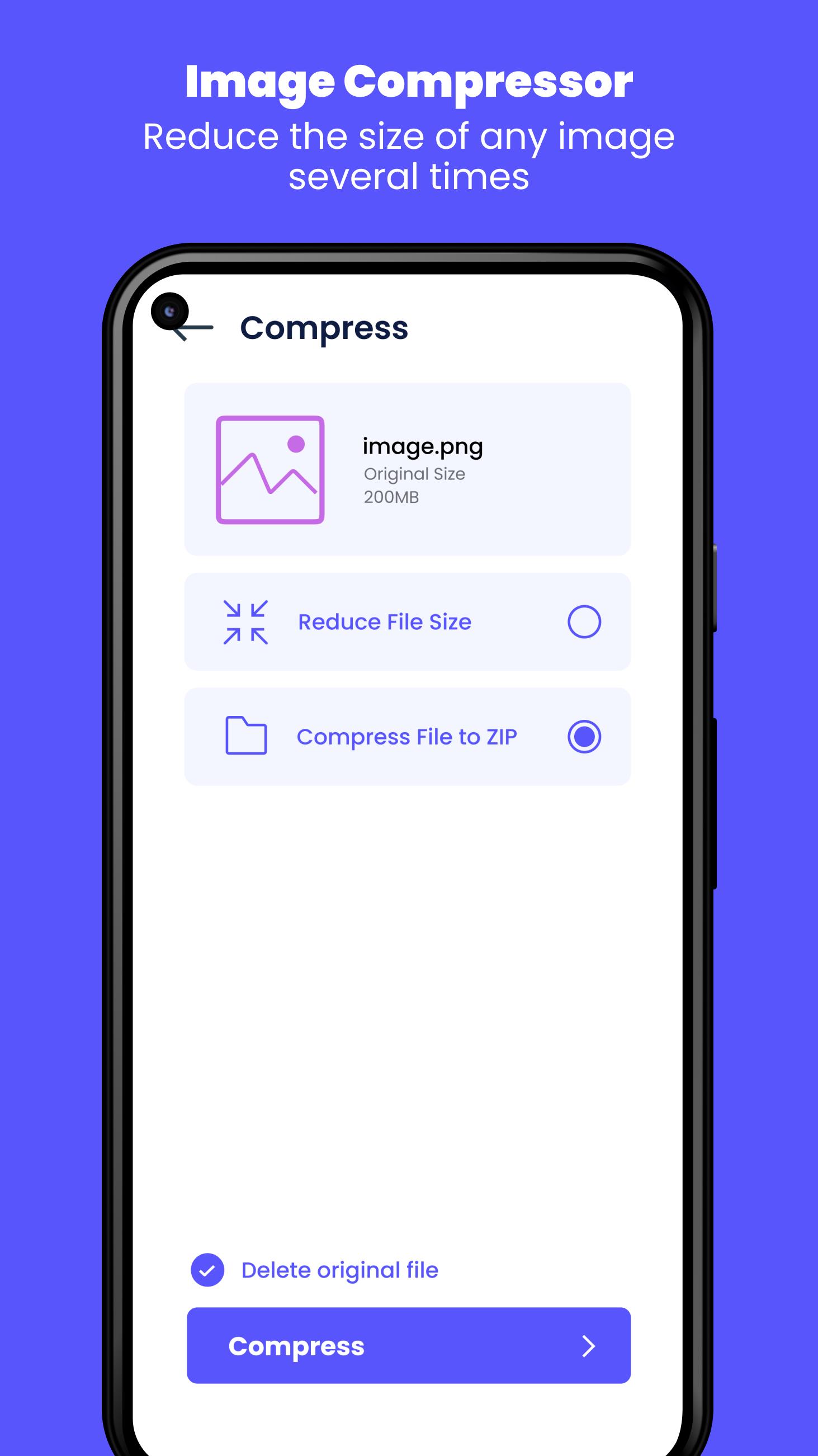 File Compressor: Compress File Capture d'écran 3