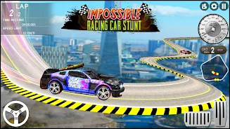 Impossible GT Racing Car Stunt Tangkapan skrin 2