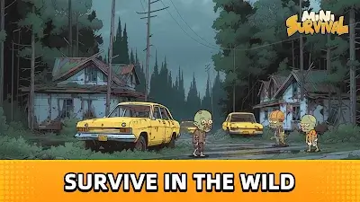 Mini Survival: Zombie Fight Скриншот 0