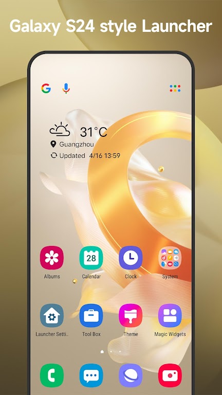 Cool S24 Launcher Galaxy OneUI Mod應用截圖第0張