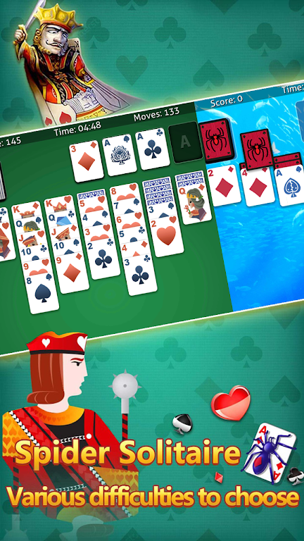 klondike solitaire :card shark 스크린샷 0