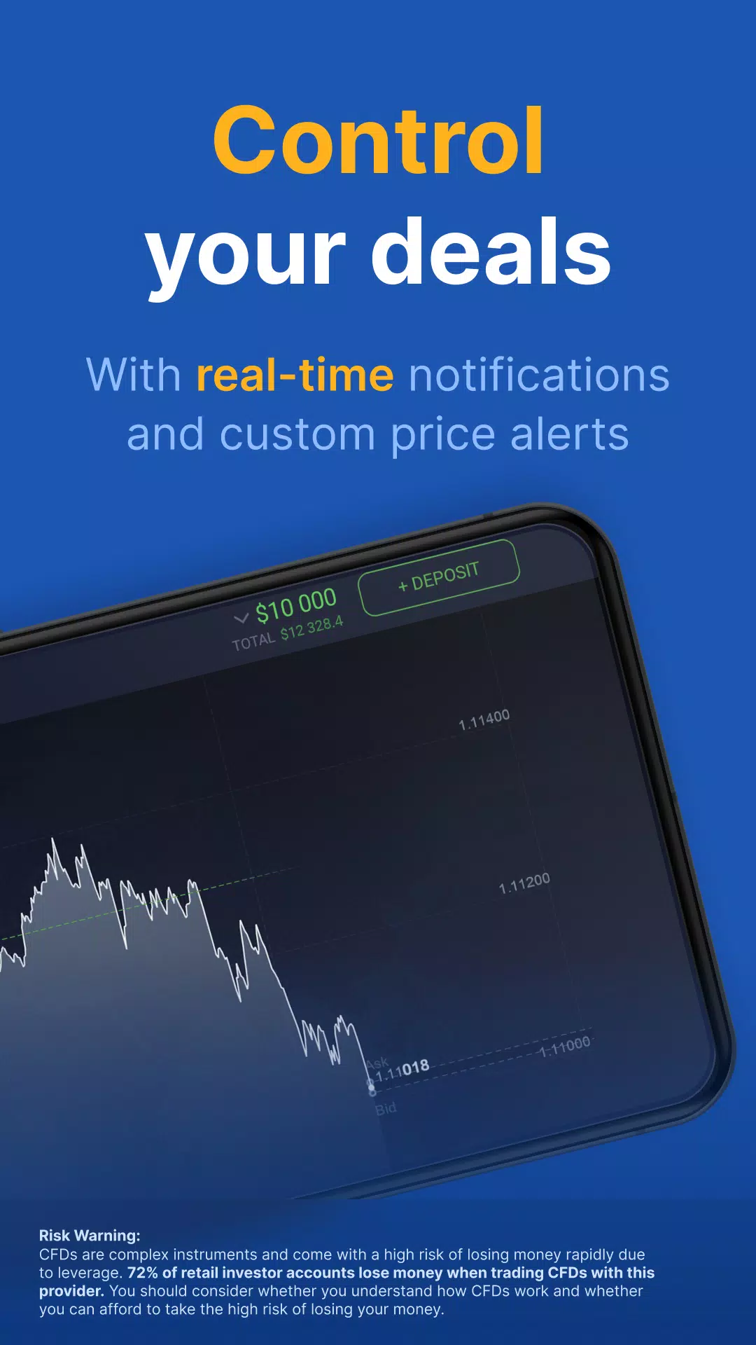 IQ Option – Trading Platform Schermafbeelding 2