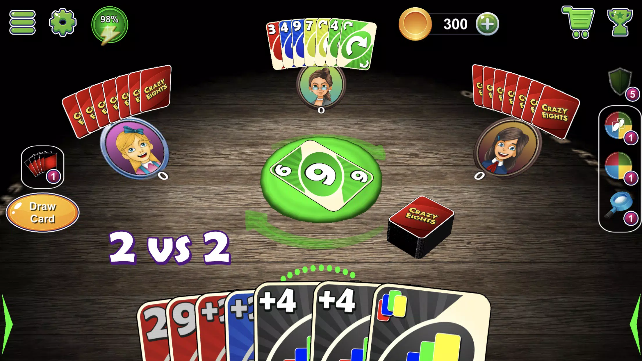 Crazy Eights 3D Screenshot 3