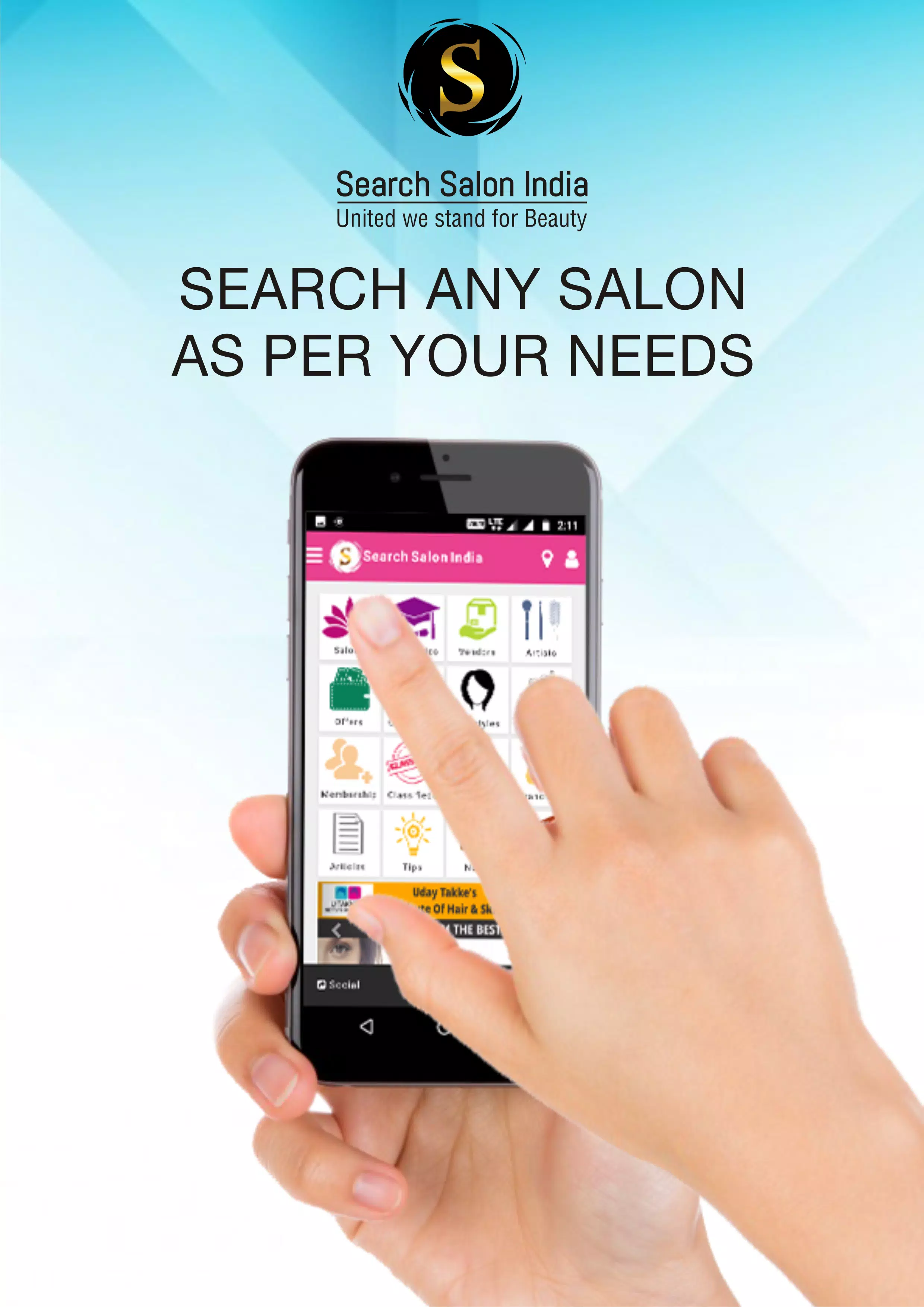 Search Salon India Ảnh chụp màn hình 2