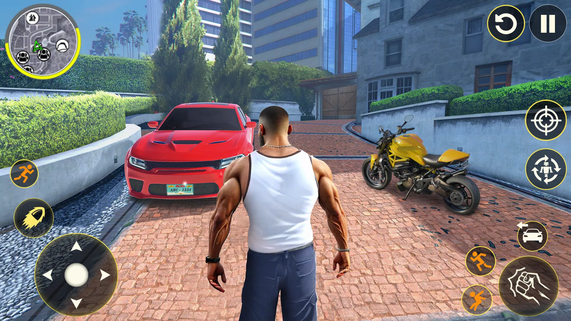 Gangster Simulator Tangkapan skrin 0