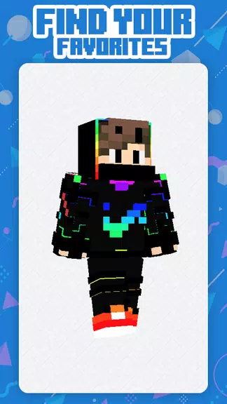 Neon Squad Skin Minecraft स्क्रीनशॉट 2