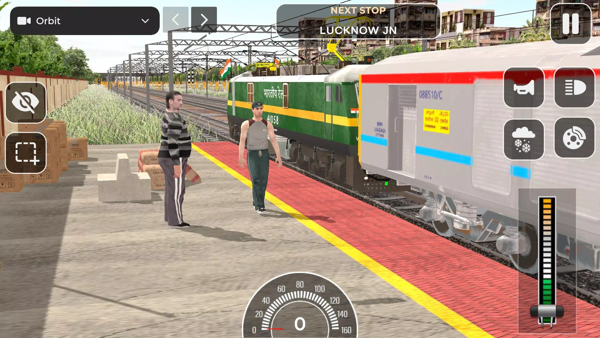 Indian Railway Train Simulator Capture d'écran 1