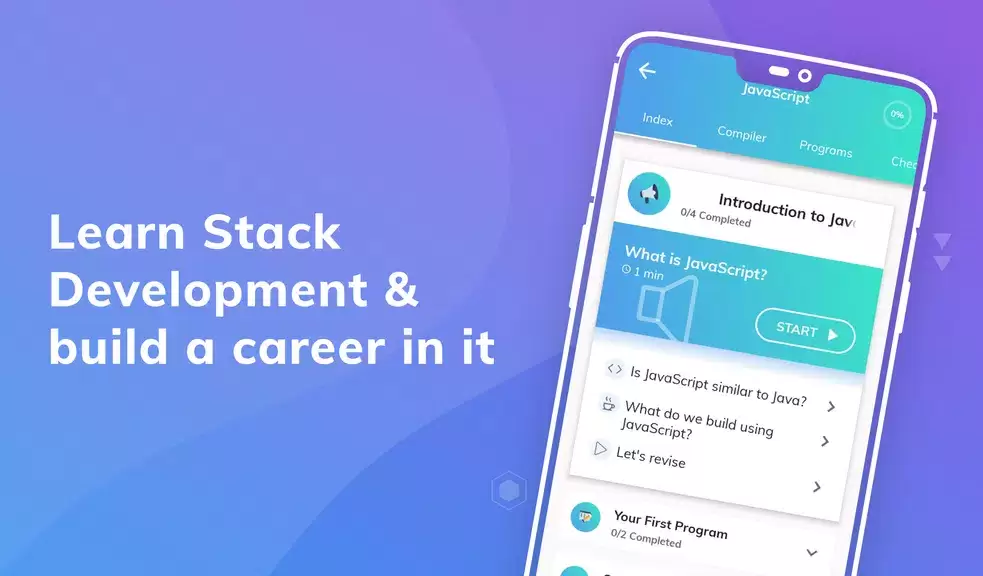 Learn Full Stack Development Скриншот 2