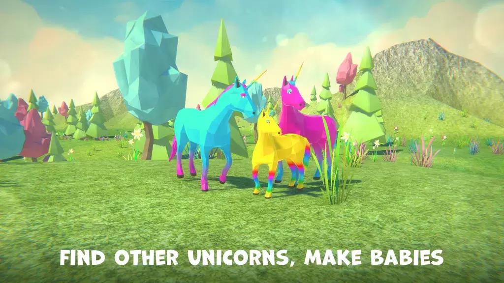 Unicorn Family Simulator ภาพหน้าจอ 0