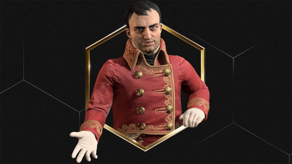 An image of the Revolutionary Napoleon Persona in Civilization 7.