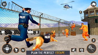 Jail Prison Police Car Chase Скриншот 0