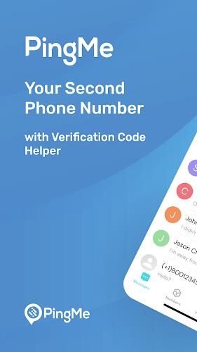 PingMe - Second Phone Number スクリーンショット 0