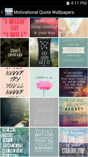 Motivational Quote Wallpapers Zrzut ekranu 1