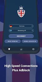 VPN UK: Fast VPN with Adblock應用截圖第3張