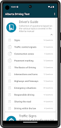 Alberta Driving Test Practice Captura de tela 0