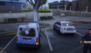 Mini Van Police Simulator Game Schermafbeelding 3