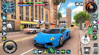 Lamborghini Game Car Simulator Tangkapan skrin 1