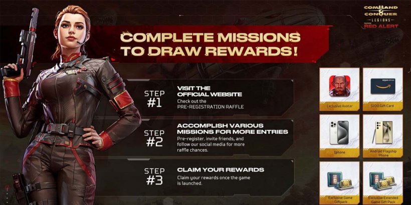 Command & Conquer: Legions avverrà il test beta chiuso in regioni selezionate, con pre-registrazioni ancora in corso