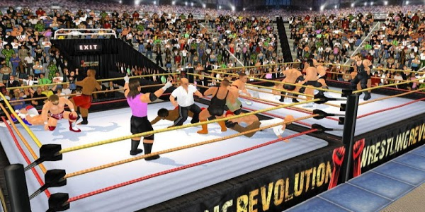 Wrestling Revolution 3D Mod Capture d'écran 1