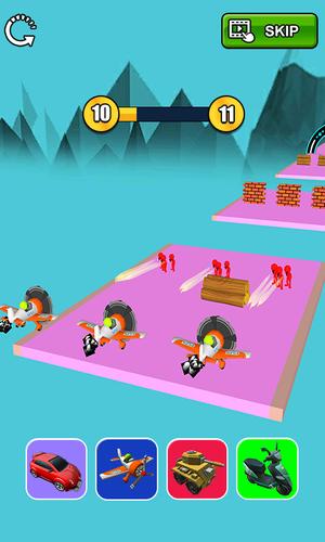 Epic Car Transform Race 스크린샷 2