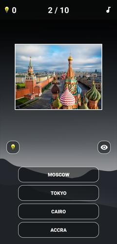 Capitals of the World - Quiz 1 스크린샷 0