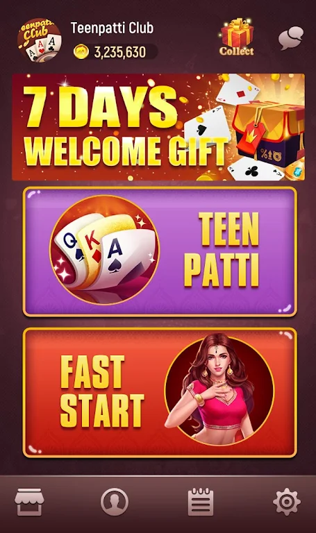 Teenpatti Club Capture d'écran 0