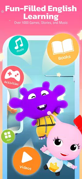 Galaxy Kids - Learning English Schermafbeelding 1