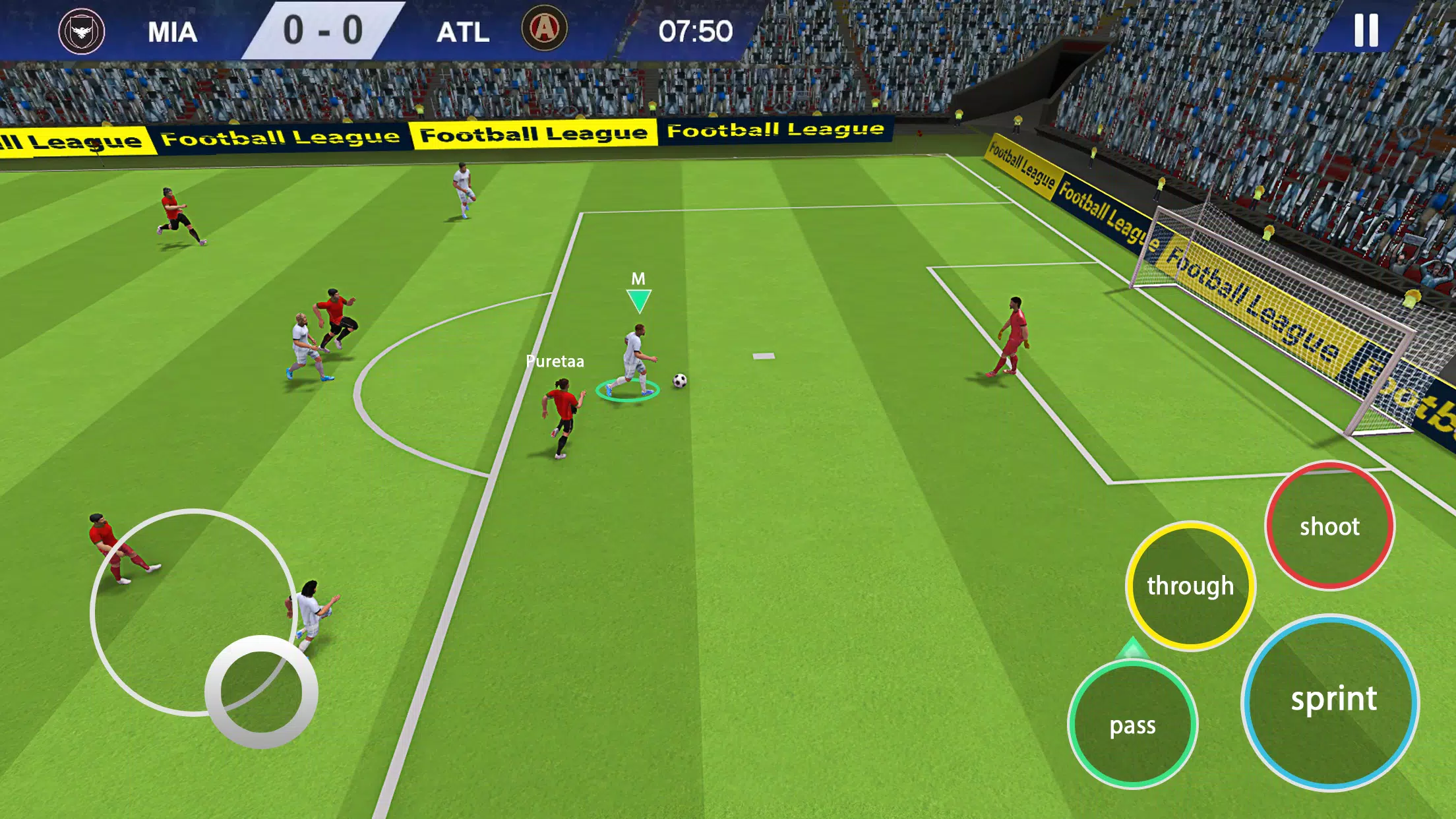 Ultimate Soccer League Star Capture d'écran 2