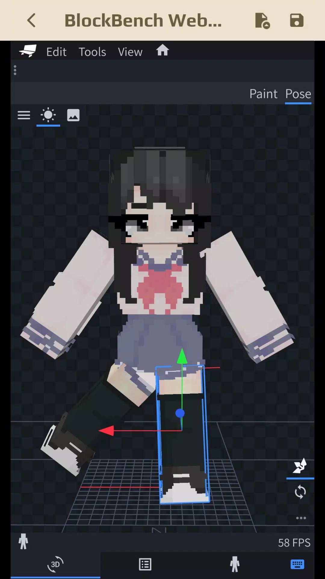 Schermata MC Skin Editor for Minecraft 0