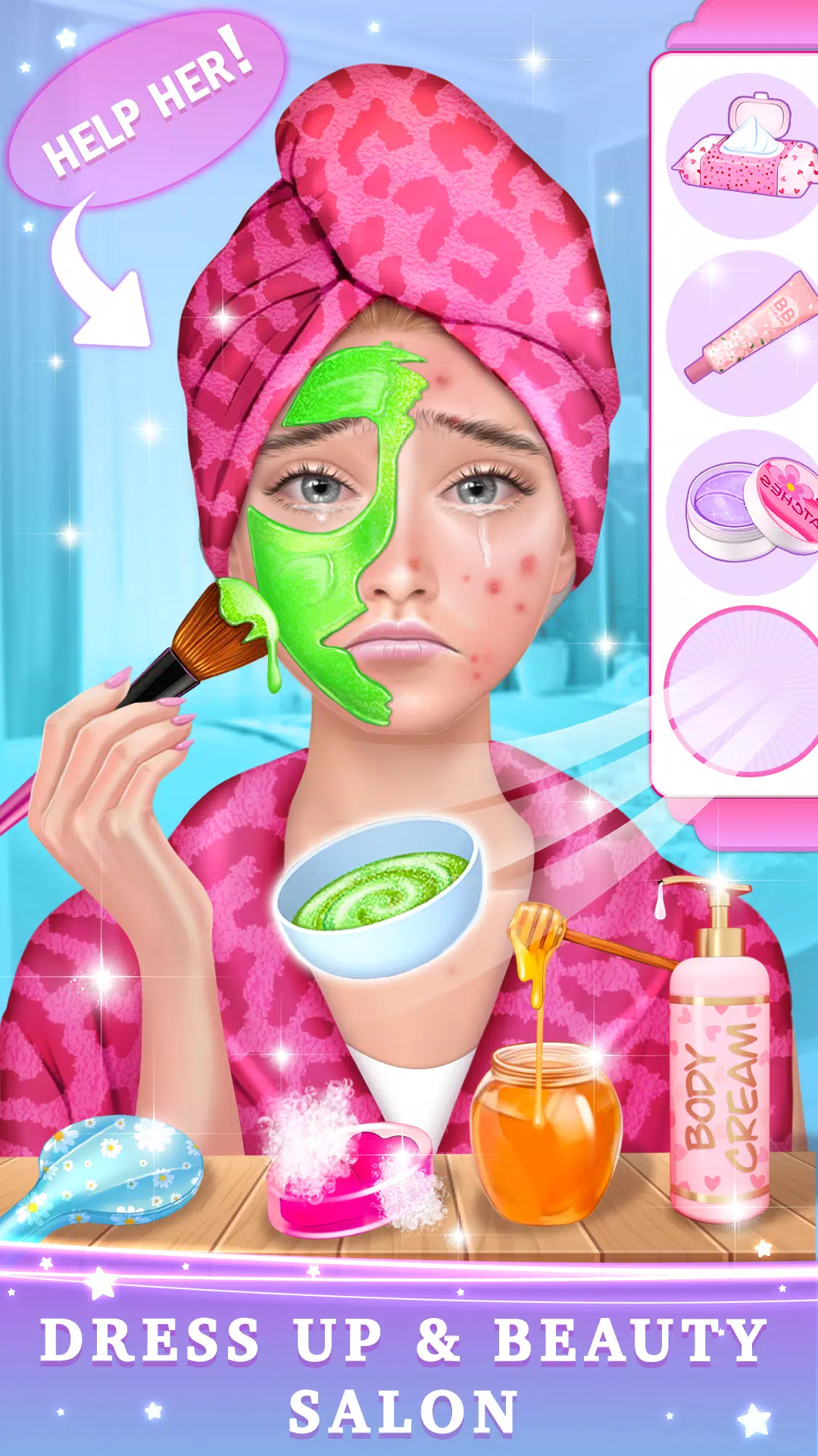 BFF Makeover - Spa & Dress Up Capture d'écran 0