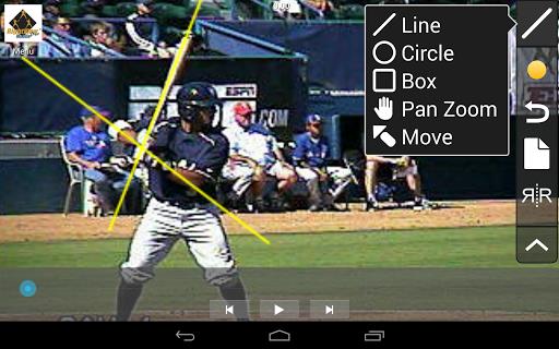 RVP:Baseball & Softball video Captura de pantalla 2