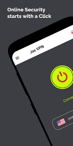 JaxVPN Super Fast VPN स्क्रीनशॉट 0