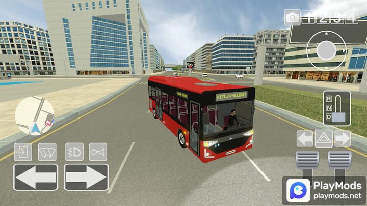 City Bus Simulator 2 ဖန်သားပြင်ဓာတ်ပုံ 0