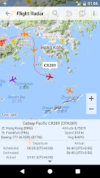 Hong Kong Flight Info 스크린샷 2