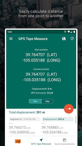 My GPS Tape Measure Zrzut ekranu 2