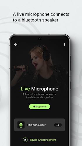 Live Bluetooth Mic to Speaker Ekran Görüntüsü 2