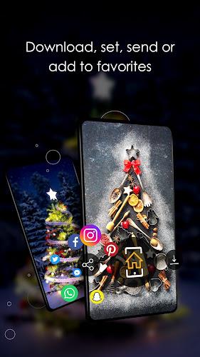 Christmas Wallpapers 4K Schermafbeelding 2